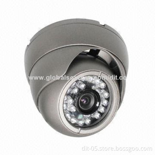 CCTV CMOS Camera, 1/3-inch Megapixel Sensor, 1,000TVL Resolution, IP66 Waterproof, IR-cut